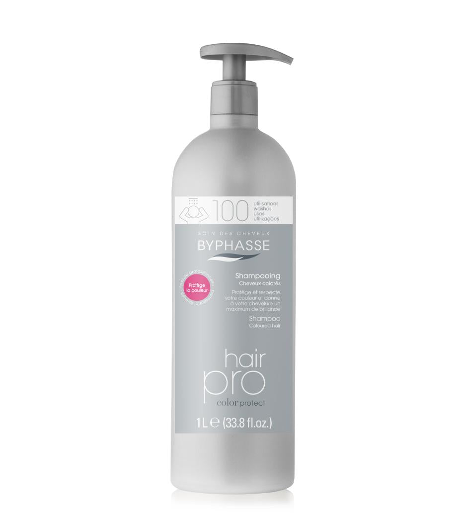 Byphasse, Pro Color, Haarshampoo, Für Farbschutz, 1000 ml *Tester