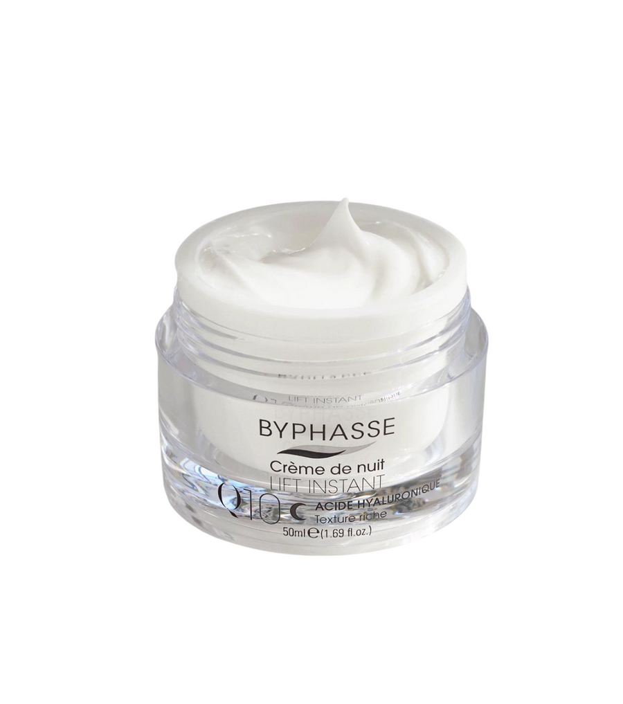Byphasse Q10 Hyaluronsäure Nachtcreme für das Gesicht 50 ml Tester