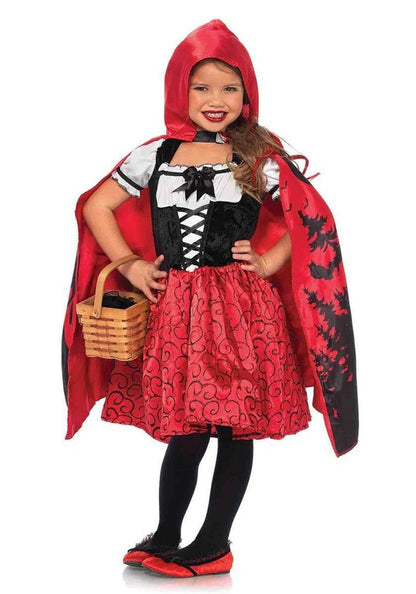 Leg Avenue Märchenhaftes Rotkäppchen Kinderkostüm für Mädchen – Produktansicht