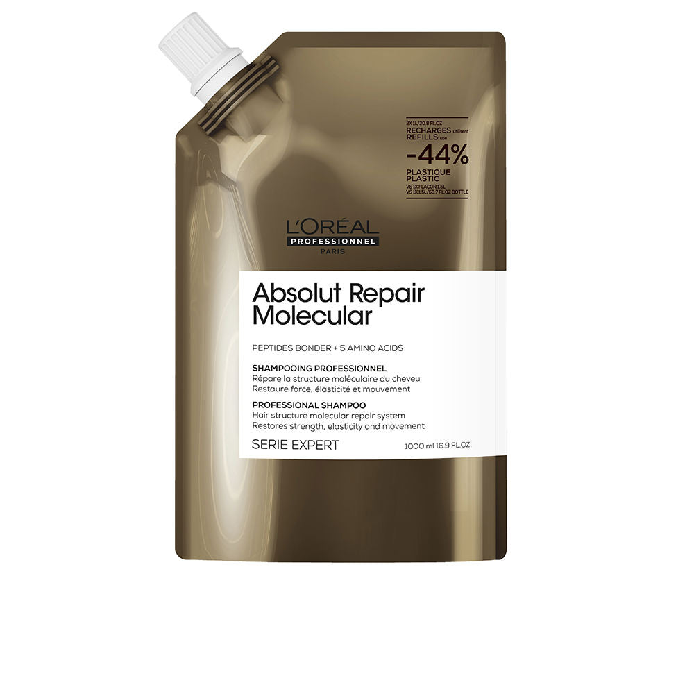 ABSOLUT REPAIR MOLECULAR professional sulfate-free shampoo for damaged hair refill 1000 ml