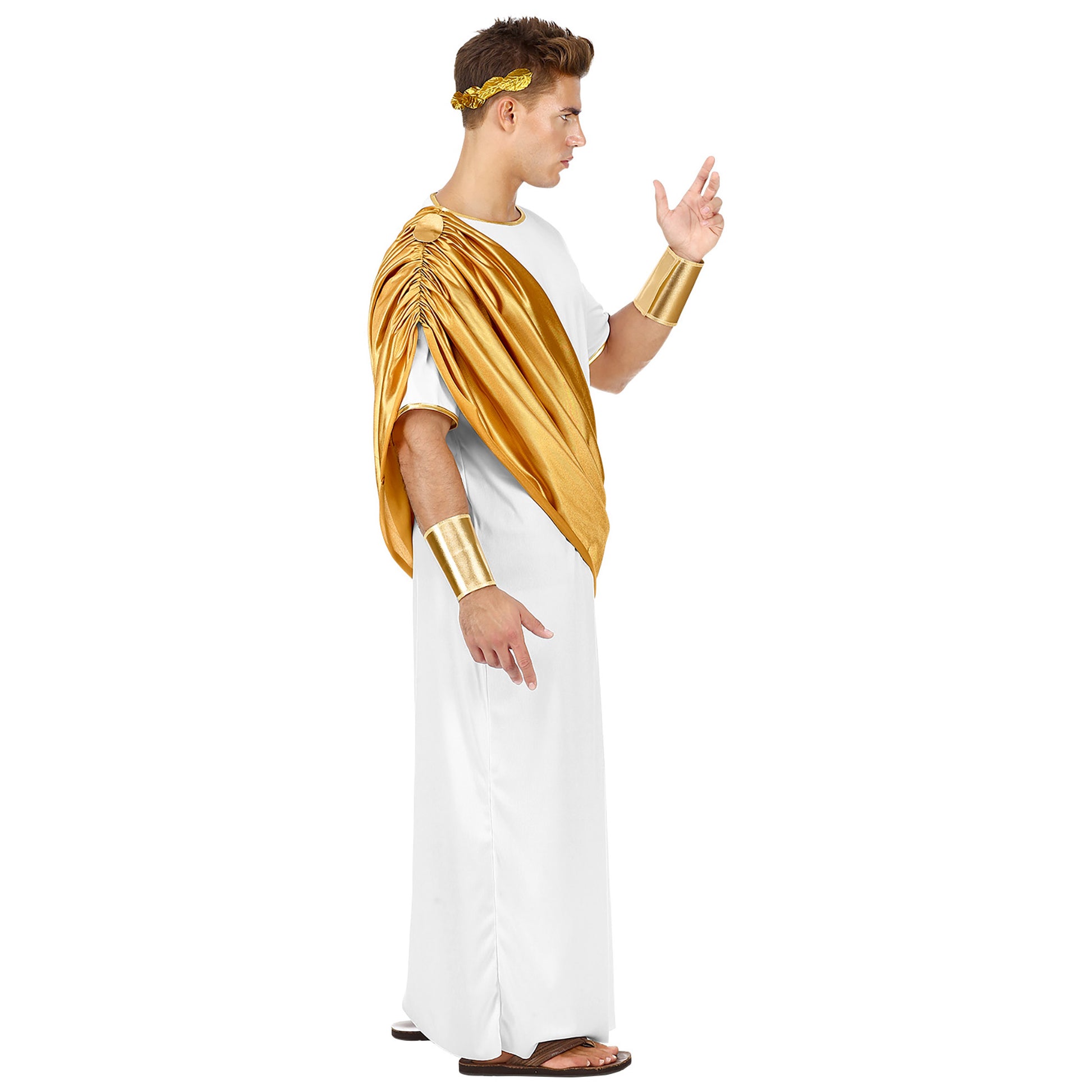 "CÄSAR" (Toga, Armschoner, Lorbeerkranz) – Ansicht 3
