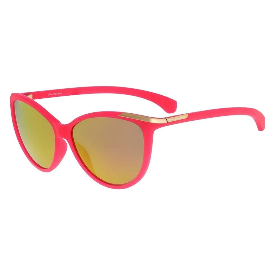 Calvin Klein Calvin Klein, Calvin Klein, Sonnenbrille, J767S/60, Mate Hot Pink, Für Frauen Regular