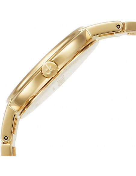 Calvin Klein CHEERS K8N23546 Damen Quarzuhr Gold Edelstahl 32 mm – Detailansicht