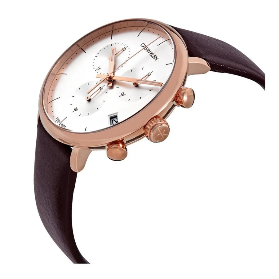 Calvin Klein HIGN NOON K8M276G6 Chronograph Armbanduhr 43 mm Gold – Produktansicht