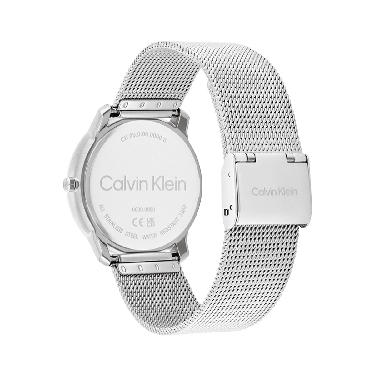 Calvin Klein ICONIC 25300015 Only Time Damen Armbanduhr 39 mm Edelstahl – Seitenansicht