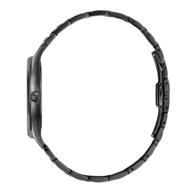 Calvin Klein MEMORY K4N21441 Only Time Damen Quarzuhr Schwarz 38 mm – Seitenansicht