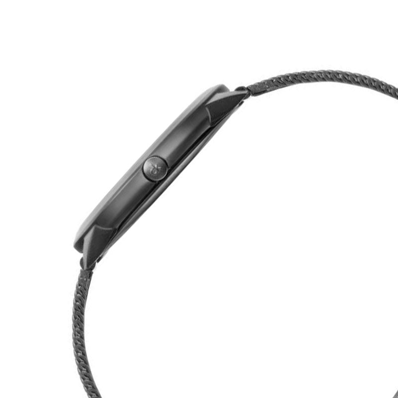 Calvin Klein MINIMAL K3M5245X Damen Quarzuhr Schwarz Edelstahl 35 mm – Seitenansicht