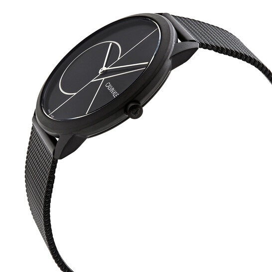 Calvin Klein MINIMAL K3M5T451 Herren Quarzuhr Schwarz Edelstahl 43 mm – Detailansicht