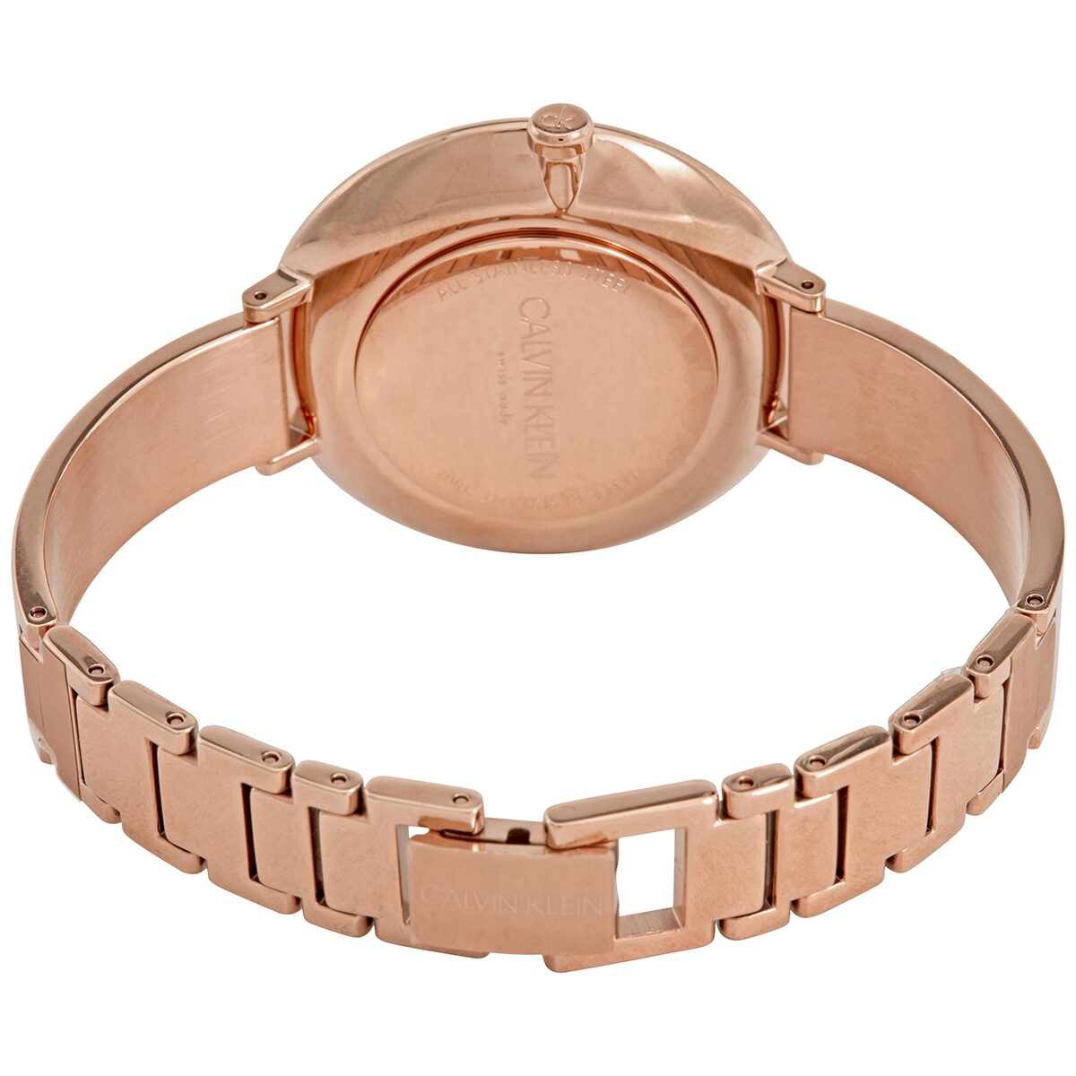 Calvin Klein RISE K7A23646 Damen Quarzuhr 38 mm Gold – Seitenansicht