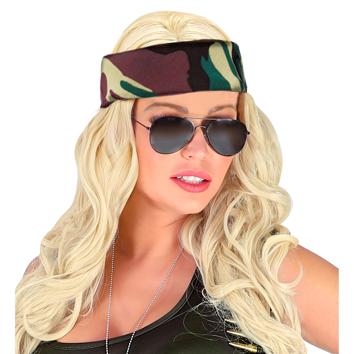 "CAMOUFLAGE BANDANA" 55x55 cm - 100% Baumwolle – Ansicht 5