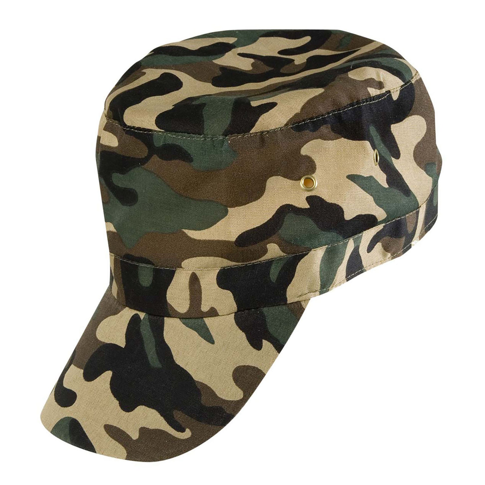 "CAMOUFLAGE KAPPE" verstellbar – Vorderansicht