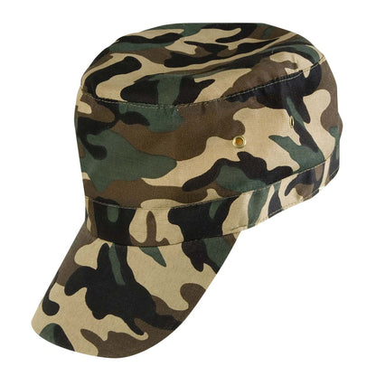"CAMOUFLAGE KAPPE" verstellbar – Vorderansicht