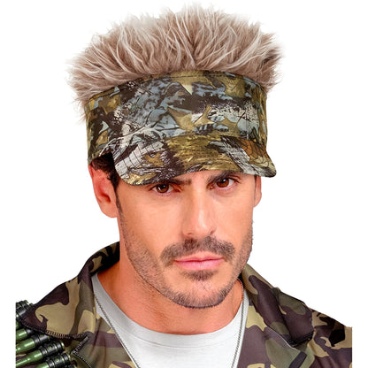 "CAMOUFLAGE SCHIRMMÜTZE MIT PLÜSCHHAAREN" – Ansicht 4