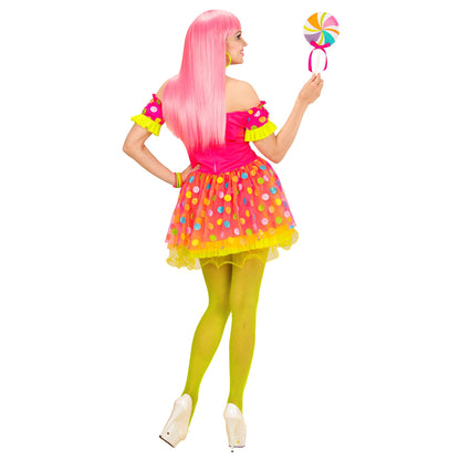 "CANDY GIRL" (Kleid, Lutscher) – Detailansicht