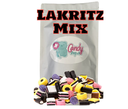 Candyshop.ch Lakritz Mix Sweet Bag 1 kg Fruchtgummi-Mix