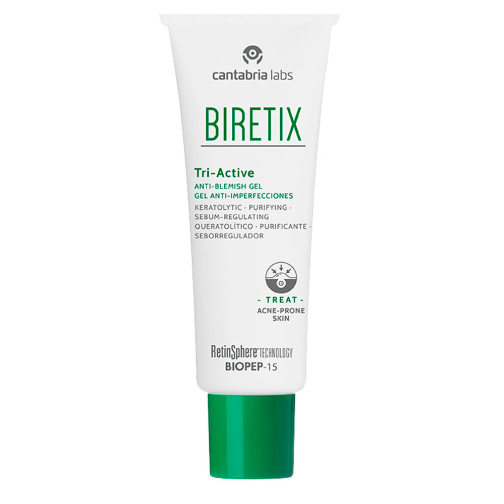 Biretix Anti-Unreinheiten-Gel für das Gesicht von Cantabria Labs, 50 ml