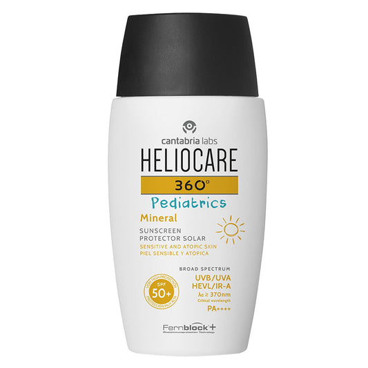 Cantabria Labs Cantabria Labs, Heliocare 360º Pediatrics, Mineral, Hoher UV-Schutz, Sonnencreme, Körper, Mineral, 50 ml Regul