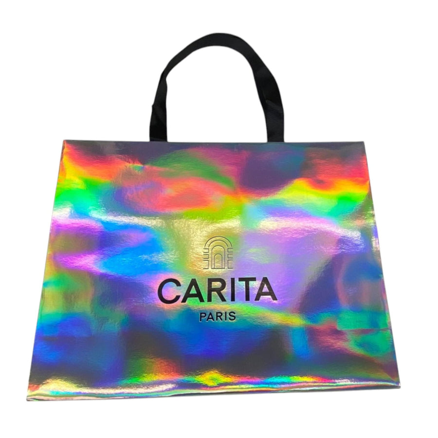 Carita Paris Carita Paris, Carita, Textiltasche, Groß, Silber, Für Frauen Regular