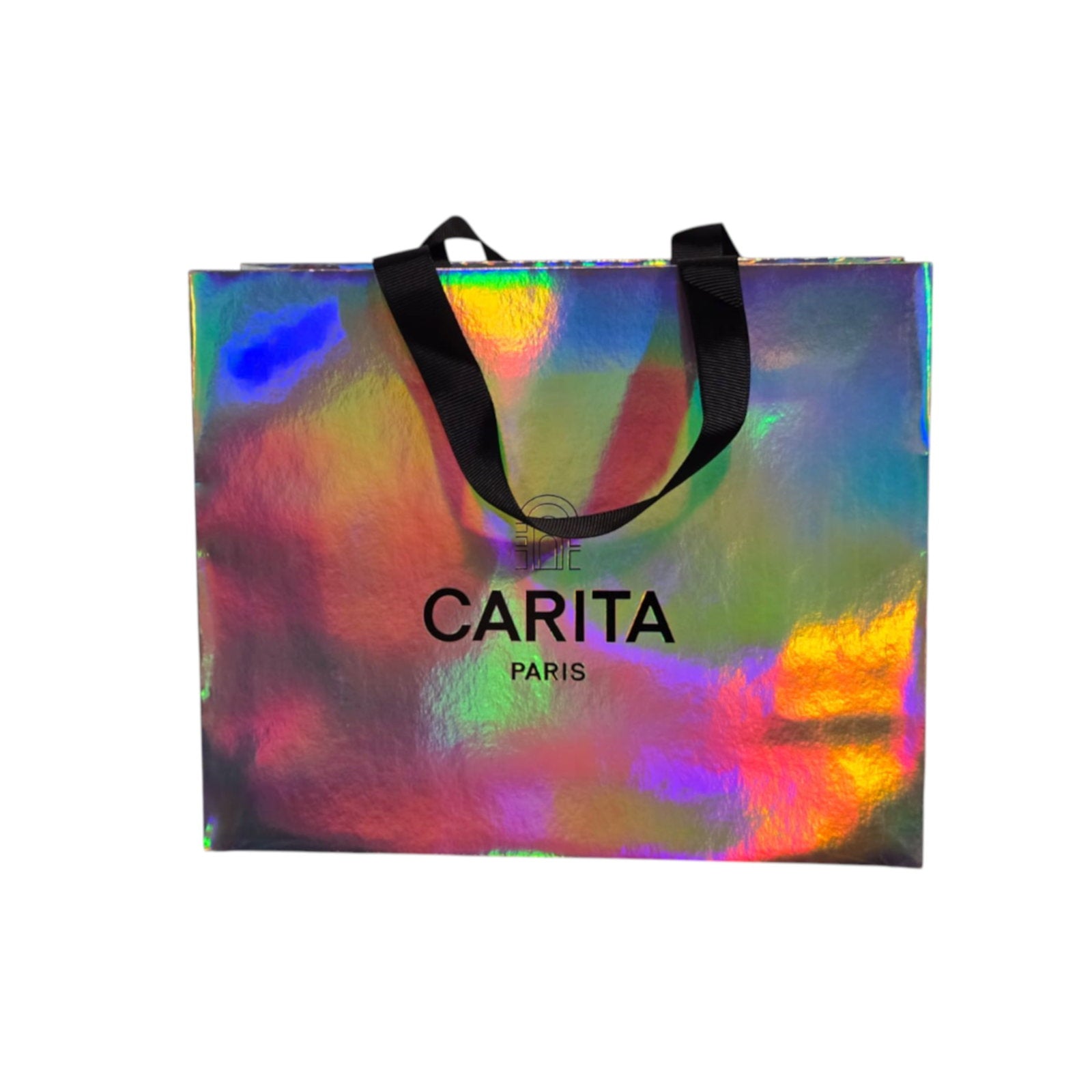 Carita Paris Carita Paris, Textil-Kosmetiktasche, Silber, Größe Medium Regular