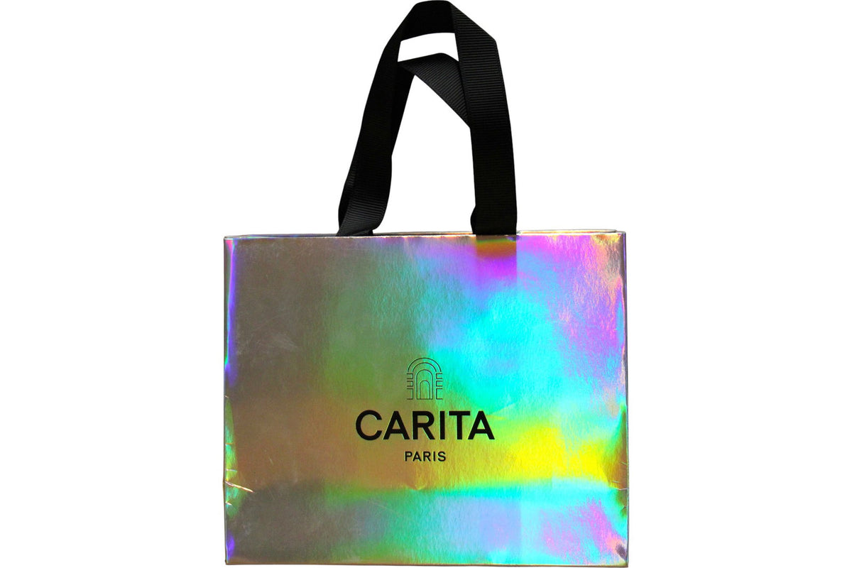 Carita Paris, Carita, GWP Papiertasche, Mehrfarbig, Mittel
