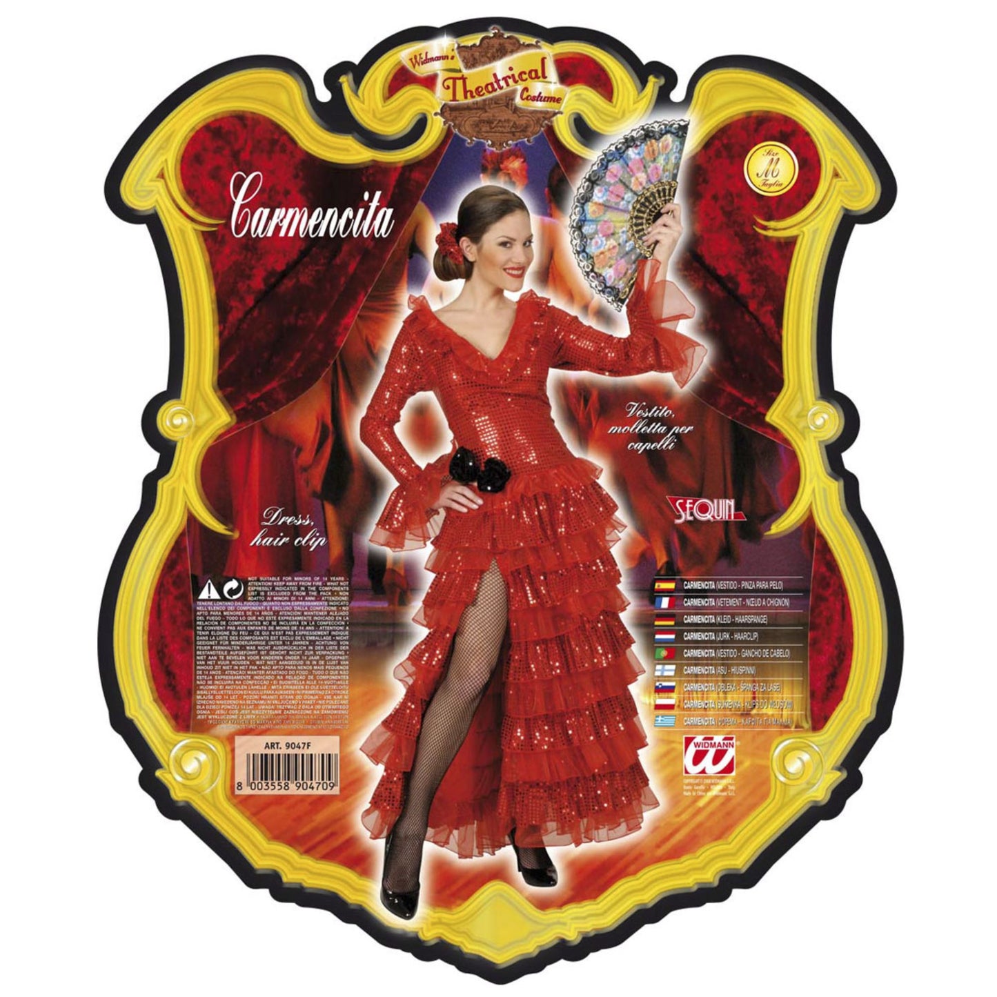 "CARMENCITA" (Kleid, Haarclip) – Ansicht 3