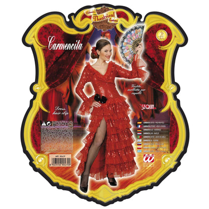 "CARMENCITA" (Kleid, Haarclip) – Ansicht 3