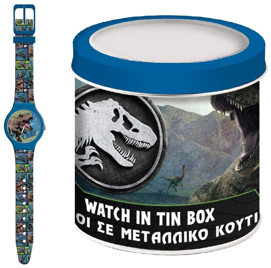 CARTOON JURASSIC PARK - Tin Box 570996 Only Time - Armbanduhr 33 mm