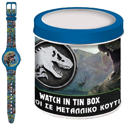 CARTOON JURASSIC PARK - Tin Box 570996 Only Time Armbanduhr 33 mm