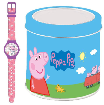 CARTOON PEPPA PIG - Tin Box 482625 Only Time Armbanduhr 32 mm ansicht-3