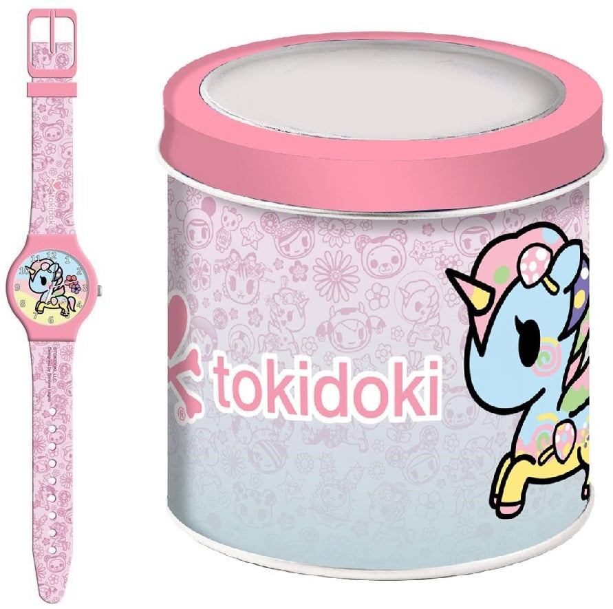 CARTOON TOKIDOKI UNICORN - Tin Box 470315 Only Time - Armbanduhr 33 mm