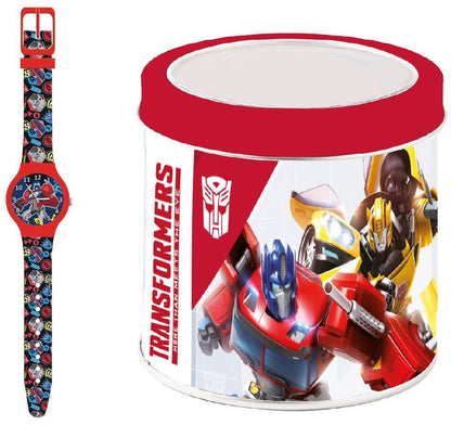 CARTOON TRANSFORMERS - Tin Box 483204 Only Time Armbanduhr 32 mm ansicht-3