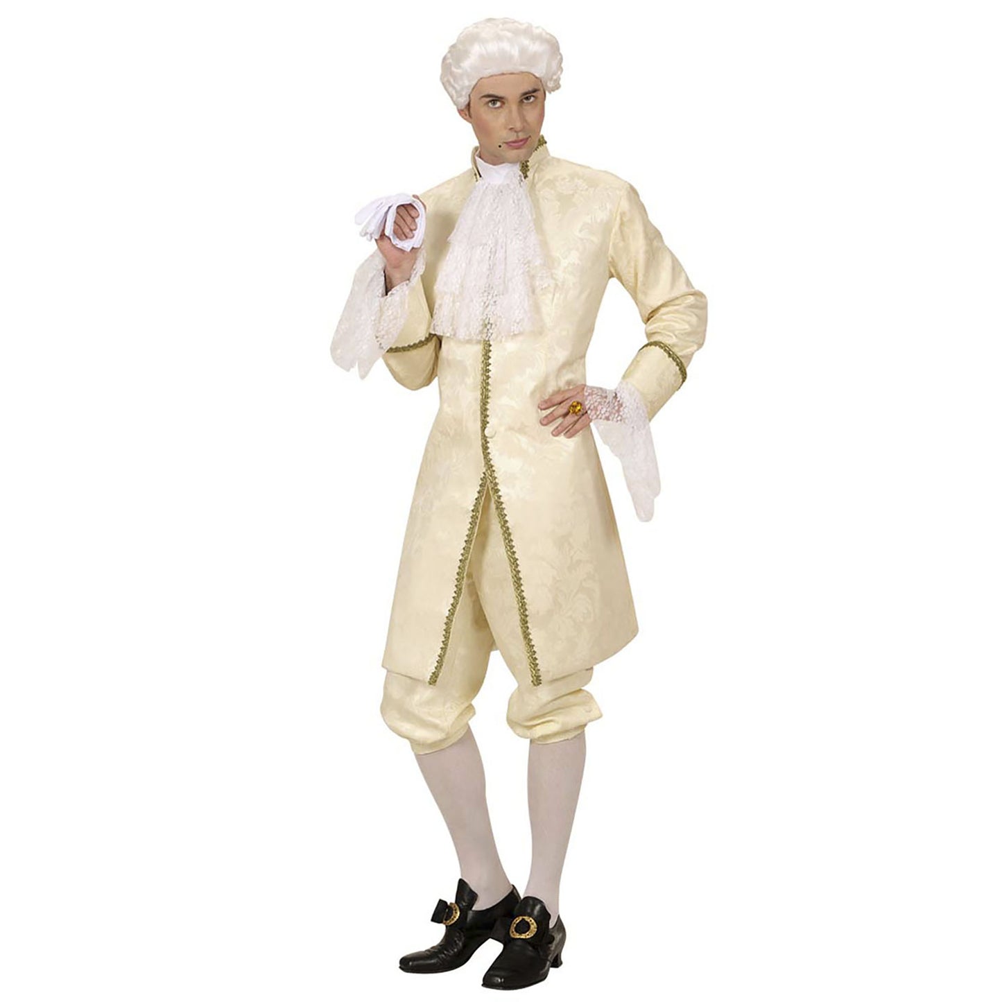 "CASANOVA" (Jacke, Hose, Jabot, Schuhschnallen) – Vorderansicht
