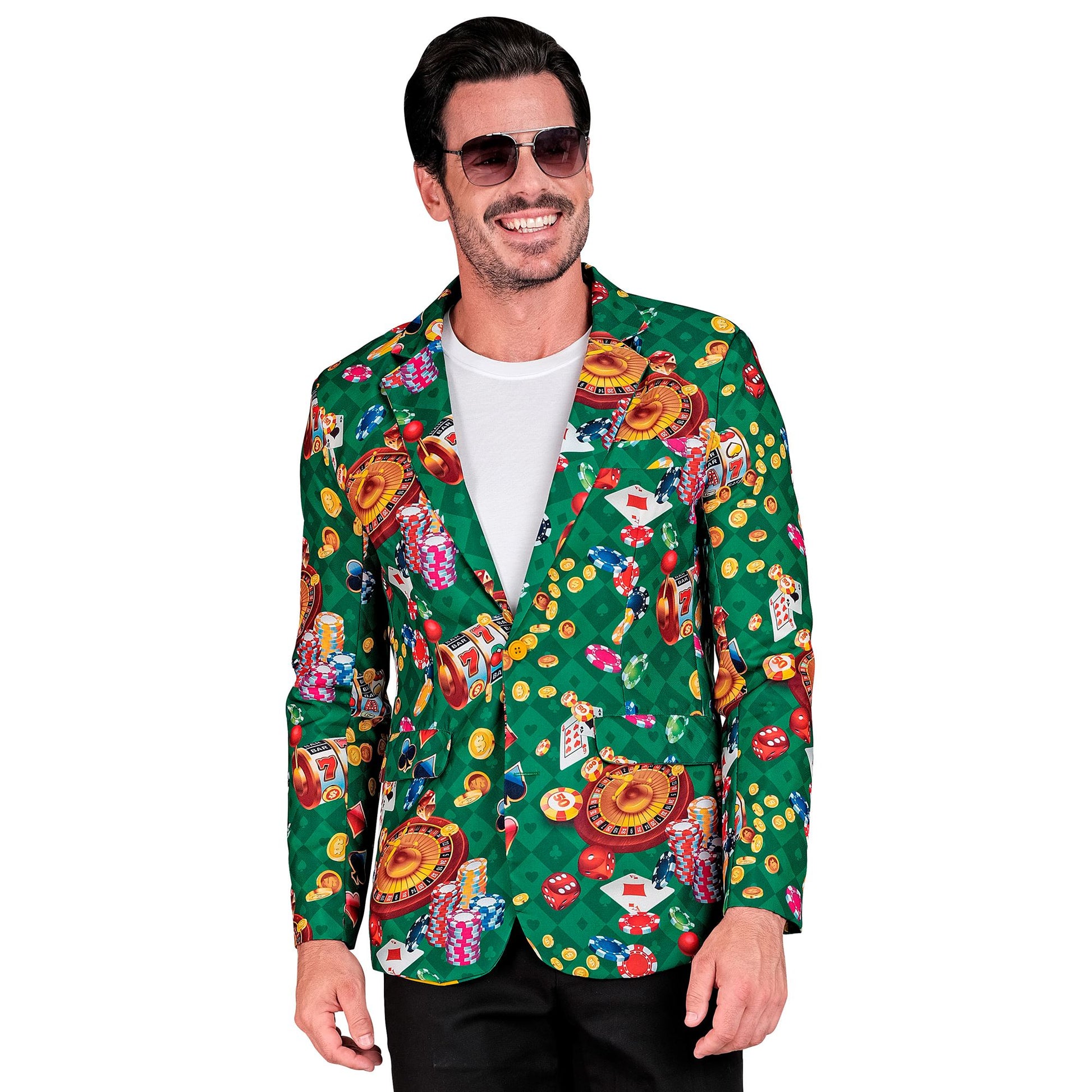 "CASINO PARTY FASHION JACKETT" (Jackett) – Vorderansicht