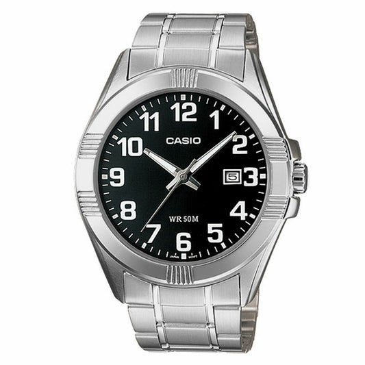 CASIO COLLECTION BOLD DATE - BLACK MTP-1308D-1BVDF Date - Armbanduhr 43.5 mm Schwarz