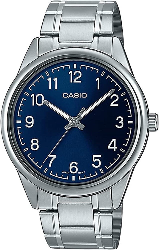 CASIO COLLECTION CASUAL - BLUE MTP-V005D-2B4UDF Only Time - Armbanduhr 40 mm Blau