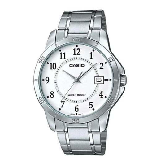 CASIO COLLECTION CASUAL DATE - WHITE MTP-V004D-7BUDF Date - Armbanduhr 41.5 mm Weiss