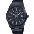 CASIO COLLECTION DATE - CARBON LOOK - BLACK MTP-VD03B-1AUDF Date - Armbanduhr 41 mm Schwarz ansicht-2