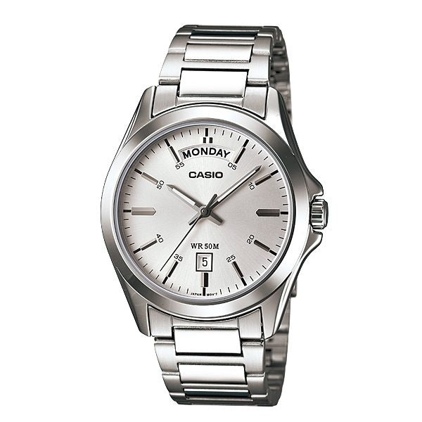 CASIO COLLECTION DAY DATE MTP-1370D-7AVDF Day & Date - Armbanduhr 45 mm