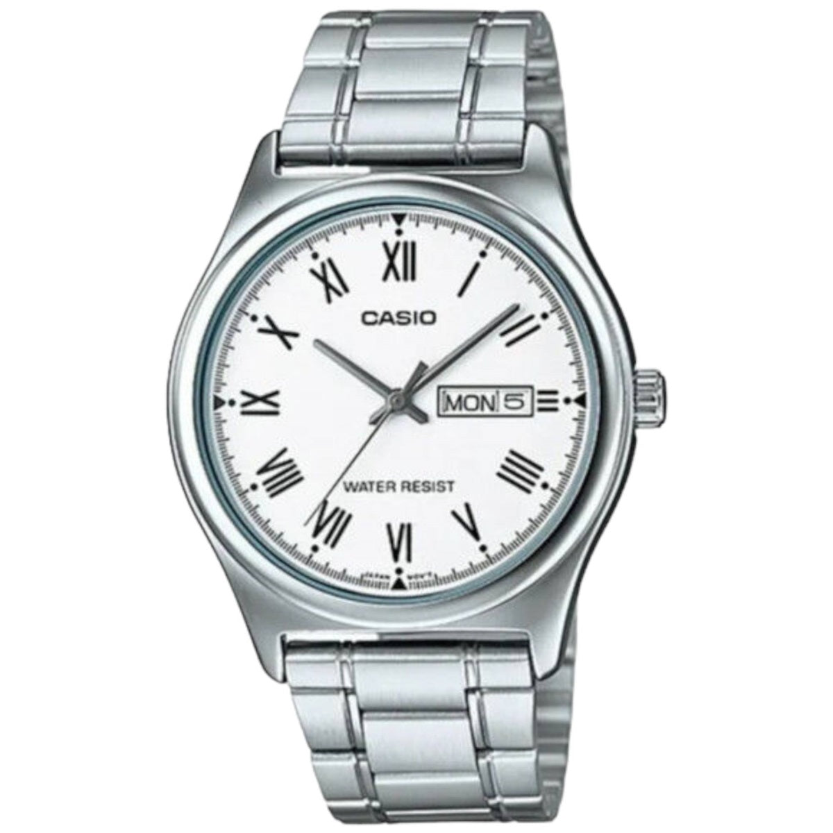 CASIO COLLECTION DAY DATE - WHITE MTP-V006D-7BUDF Day & Date - Armbanduhr 38 mm Weiss