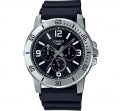 CASIO COLLECTION DIVER MULTIFUCTION - BLACK MTP-VD300-1BUDF Chronograph Armbanduhr 45 mm Schwarz ansicht-2