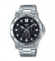 CASIO COLLECTION DIVER MULTIFUCTION - BLACK MTP-VD300D-1EUDF Day - Date - 24H - Armbanduhr 45 mm Schwarz ansicht-2