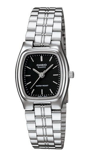 CASIO COLLECTION ELEGANCE - BLACK LTP-1169D-1ARDF Only Time - Armbanduhr 22 mm Schwarz