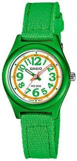 CASIO COLLECTION KID - GREEN LTR-19B-3BVDF Only Time - Armbanduhr 33 mm Grün