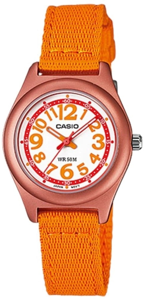 CASIO COLLECTION KID - ORANGE LTR-19B-4B3VDF Only Time - Armbanduhr 33 mm