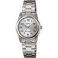 CASIO COLLECTION LADY 3H - SILVER LTP-V001D-7BUDF Only Time - Armbanduhr 25 mm Silber ansicht-2