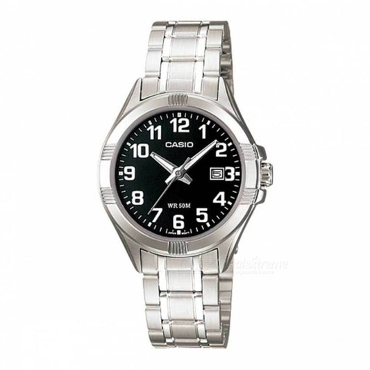 CASIO COLLECTION LADY DATE - BLACK LTP-1308D-1BVDF Date - Armbanduhr 31 mm Schwarz