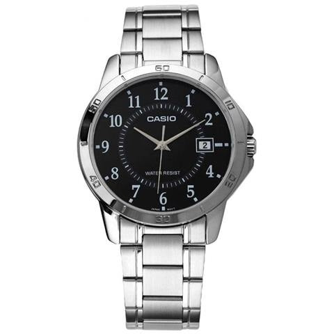 CASIO COLLECTION LADY DATE - BLACK LTP-V004D-1BUDF Date - Armbanduhr 30 mm Schwarz