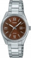 CASIO COLLECTION & VINTAGE CASIO COLLECTION LADY DATE braune Quarzuhr 30 mm mit Datum – Detailansicht