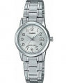 CASIO COLLECTION LADY DATE - SILVER LTP-V002D-7BUDF Date - Armbanduhr 25 mm Silber ansicht-2