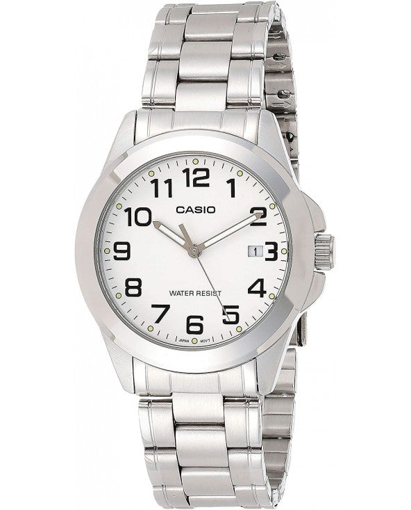 CASIO COLLECTION LADY DATE - WHITE LTP-1215A-7B2DF Date - Armbanduhr 27 mm Weiss
